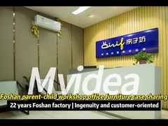 Mobiliário de escritório de escritório de seis lugares