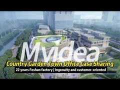 Compartilhamento de casos de mobiliário de escritório, de mesas de pessoal a mesas de conferência e mesas de formação