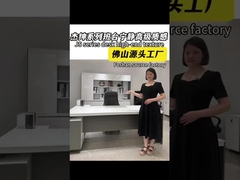 Mesa pintada de branco com armário, secretária do chefe, escritório de luxo