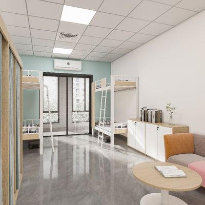 comprar Apartamento Escola Dormitório de aço Cama de banho da Myidea Preto Branco Cinza Suporte personalização online manufacture