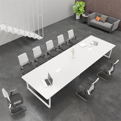 comprar Mobiliário de escritório de aço Mesa de reuniões Mesa de conferência moderna Suporte de personalização online manufacture