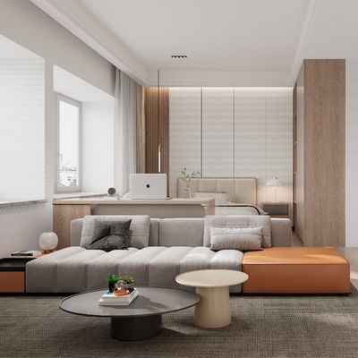 comprar Suporte de personalização Móveis de apartamento modernos, elegantes e práticos com sofás de cores correspondentes online manufacture