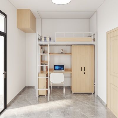 Comprar Em linha com o design moderno com o quadro cama cortina e suporte customização cama cortina do dormitório do estudante sob a mesa da cama online manufacture