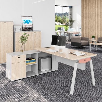comprar Apoio à personalização Fábrica de Foshan Myidea Moderna Móveis de Escritório 4 Pessoas Estação de Trabalho Mesa com perna de metal, pessoal executivo Estação de trabalho de escritório moderna online manufacture