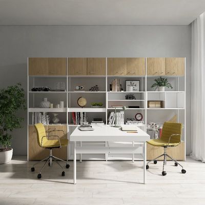 Large Capacity File Cabinet Pine Wood Material and Stylish Design for Convenience