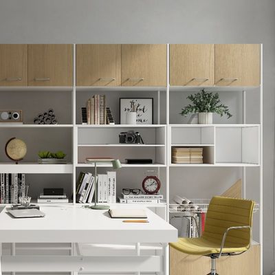 Large Capacity File Cabinet Pine Wood Material and Stylish Design for Convenience