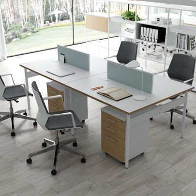 comprar Posição de trabalho para quatro pessoas com personalização de equipamento auxiliar móvel online manufacture