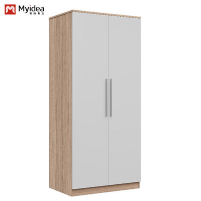 comprar Armário de quarto moderno de design simples com vara pendurada Amplio espaço de armazenamento Painel de armazenamento Móveis de madeira para casa ou sala de estar online manufacture