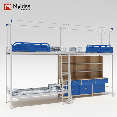 Comprar Dormitório de estudantes personalizável apartamento de três lugares cama e personalização de três lugares secretária online manufacture