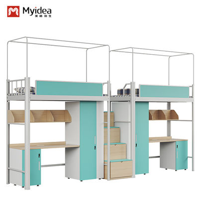 comprar Suporte à personalização Acessível e confortável Cama de cama com escadas que são cores brilhantes para albergues online manufacture