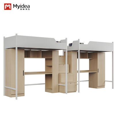 comprar Suporte de personalização Bela e prática cama de apartamento de estudantes feita de madeira e material metálico online manufacture