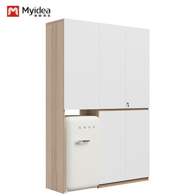comprar Suporte de personalização Armário moderno de quarto com armazenamento amplo e bastão pendurado Móveis de madeira simples Exiles de montagem online manufacture