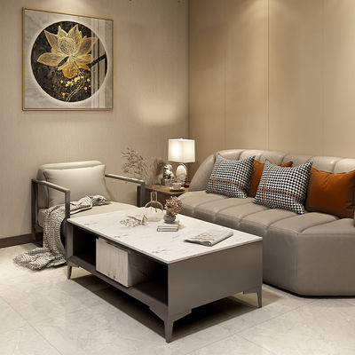 Comprar Modern Luxury Contemporary Panel de madeira Suporte personalização Mesas de café Mobiliário versátil de escritório e sala de estar com mármore Para uso em chá e hotel online manufacture