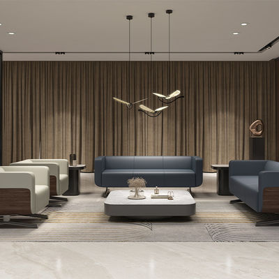 comprar Suporte à personalização Sofá de couro nórdico Minimalismo Conjunto de escritório Quarto de dormir Design tradicional de secção Pernas de metal Sofas de assento único triplo online manufacture