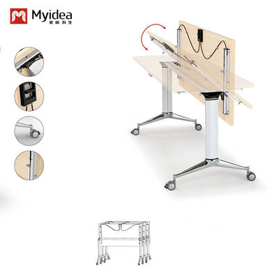 comprar Suporte à personalização Design clássico moderno Escritório dobrável Escritório grande sala de treinamento Móveis de casa Escola Escritório aulas de treinamento Painel estilo de madeira online manufacture