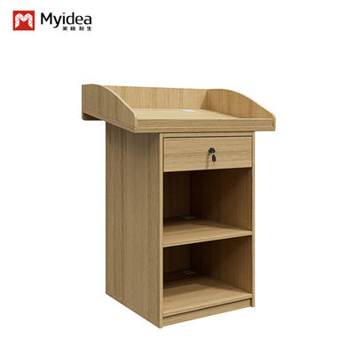 comprar Moderno painel de madeira Podium personalização para salas de reuniões comerciais salas de aula auditorios-para mesas de discurso online manufacture