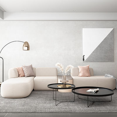 comprar Suporte à personalização Sofá Nordic Minimalism Set para escritório / quarto Tecido de arco inovador para uso tradicional de apartamento ou villa online manufacture
