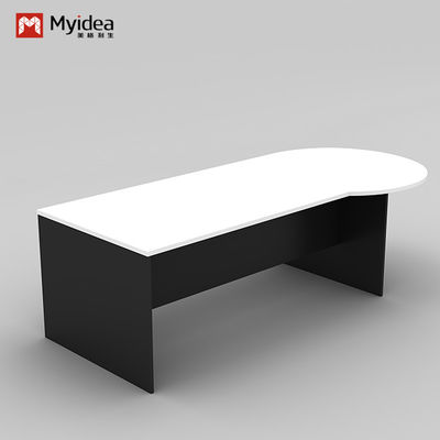 Simple Single Person Independent Office Desk Large Countertop W1600*D800*H750 MFC Wood Style Office Furniture Supervisor Desk
