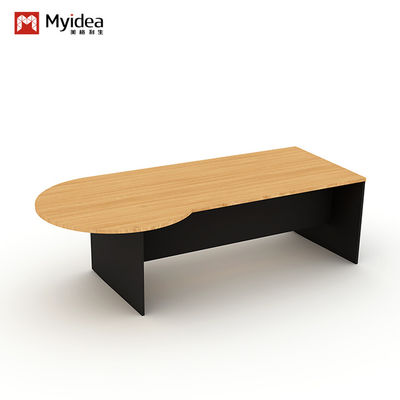 Simple Single Person Independent Office Desk Large Countertop W1600*D800*H750 MFC Wood Style Office Furniture Supervisor Desk