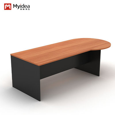 Simple Single Person Independent Office Desk Large Countertop W1600*D800*H750 MFC Wood Style Office Furniture Supervisor Desk
