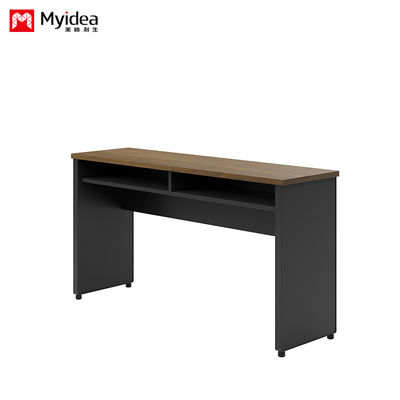 Ergonomic Commercial Furniture Long Strip Office Desk with Storage Drawers and Adjustable Height Legs