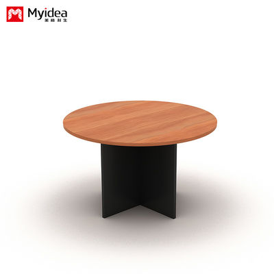 Multi-Guest Circular Meeting Table Ideal for Apartment Discussions and Roundtable Conferences