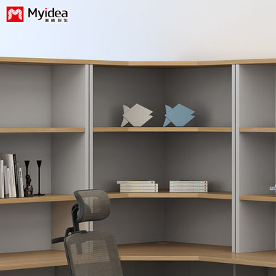 Foshan Irregular Document Storage Cabinet Customizable Color Office Corner Shelf
