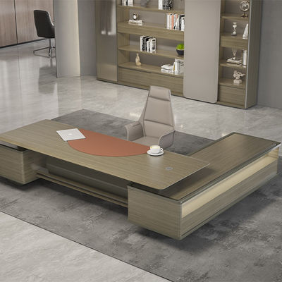 Modern Minimalist Manager Side Table Large Scale Shift Desk for Commercial Office Furniture
