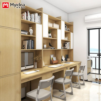 comprar 2000Wx1000Hx760mm Secretária de Dormitório Individual Montagem Necessária Espaço de Armazenamento e Personalização para as Necessidades de Estudo das Crianças online manufacture