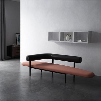 comprar Cadeira com encosto de luxo nórdico, perfeita para trabalho de escritório, designer, cafeteria, cadeira com bolsa macia, banqueta simples, banqueta de jantar estreita e longa online manufacture