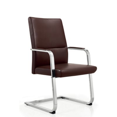 Fashionable Executive Chair, Office Conference Chair, Ergonomic Chair, First-Layer Cowhide Leather Chair, Hotel Computer Chair
