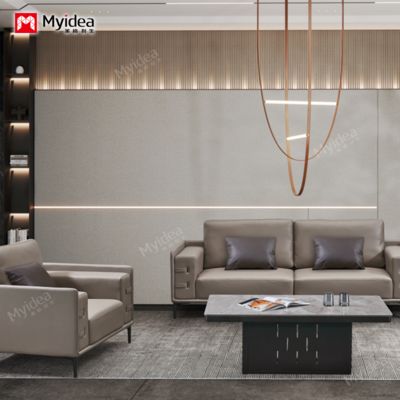 comprar Sofá de escritório moderno e simples, sala de reuniões, área VIP, recepção de negócios, sala VIP, área de negociação e lazer, combinação de sofás online manufacture
