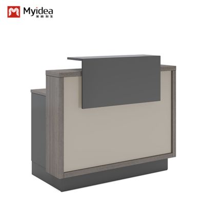 comprar Mesa de recepção de três andares, mesa de recepção da empresa, estilo moderno e minimalista, mesa de recepção de clientes, mesa de recepção do hotel online manufacture