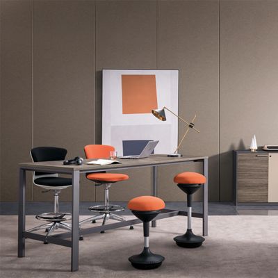 comprar Mesa de café longa para recepção de escritório em estilo industrial leve, armário de chá simples e prático, mesa de chá multifuncional e com armazenamento online manufacture