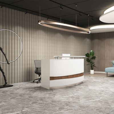 comprar Balcão da Recepção da Empresa, Balcão de Recepção, Balcão de Recepção de Escritório Moderno Simples, Lobby Curvo de Hotel, Balcão de Bar, Caixa Registradora online manufacture
