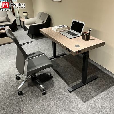 comprar Mesa Executiva Simples e Confortável, Mesa de Elevação com Motor Único Silencioso, Mesa com Design Estável e Multifuncional para Uso em Escritório online manufacture