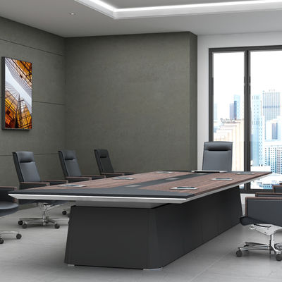 comprar Mesa de Conferência, Sala de Reunião, Mesa de Escritório, Escritório de Negociação Comercial Simples e Moderno, Mesa Grande e Longa Suporte Personalização online manufacture