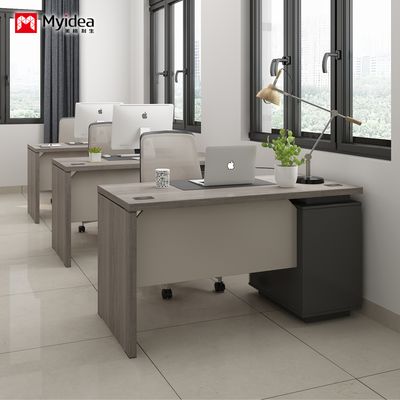 comprar Mesa de escritório minimalista moderna para armazenamento, mesa de computador prática, mesa de tela de um só lado para funcionários online manufacture