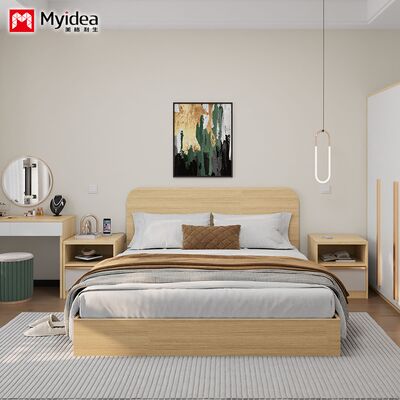 Myidea Single Bed Apartment, Homestay, Comfortable Single Bed, Hotel with Thickened Headboard