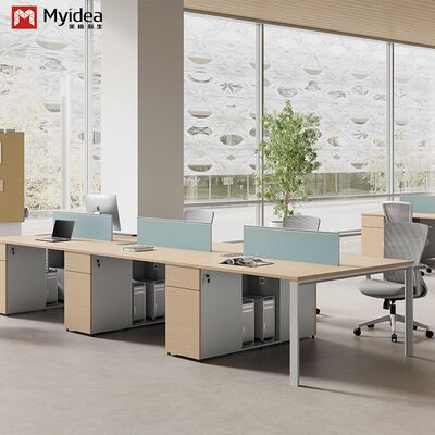 comprar Mesa de Escritório de Madeira Atacado Foshan com Design de Painel Ecológico Moderno para Uso em Casa e Escritório online manufacture