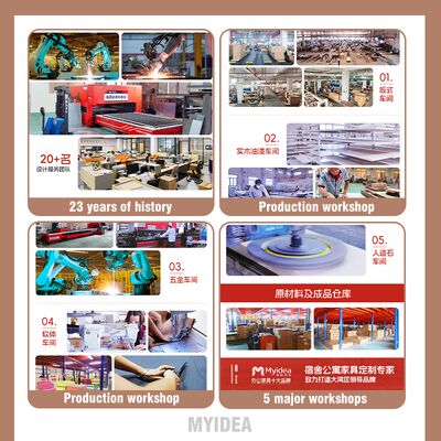 Grilled Front Desk, Cash Register, and the Reception Desk Can Be Customized