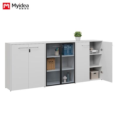 Unique File Cabinet Office Foshan Factory Direct Supply Lock the Cabinet with a Key Glass Door Filing Cabinet