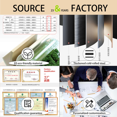 Myidea Steel Legged Desk and Computer Desk Suitable for Apartments, Dormitories, Hotels, Homestays