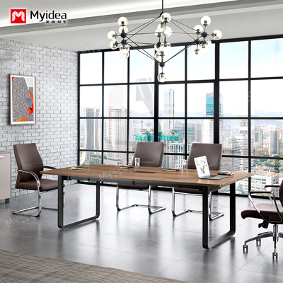 Comprar Mesa de Conferência de Grau Comercial com Base de Aço Reforçada, Painel Certificado Verde e Canais de Cabo Integrados – Ideal para Salas de Reunião Corporativas e Centros de Treinamento. online manufacture