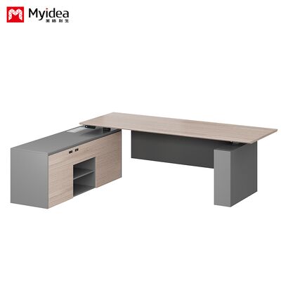 personalização Simple Supervisor Desk Silent Dual Motor Lifting Desk, Design de escritório estável e multifuncional, escritório prático