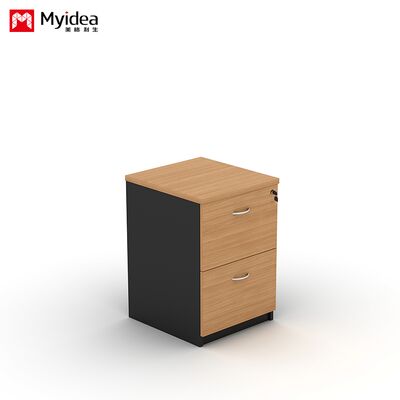 Combinação de personalização de armário fixo trancavel para escritório, armário simples de mesa com gavetas para armazenar itens