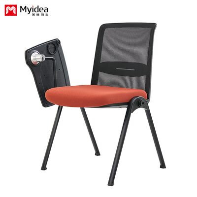 Sala de Reunião, Sala de Treinamento, Cadeira de Plástico com Mesa Pequena, Conexão por Fivela